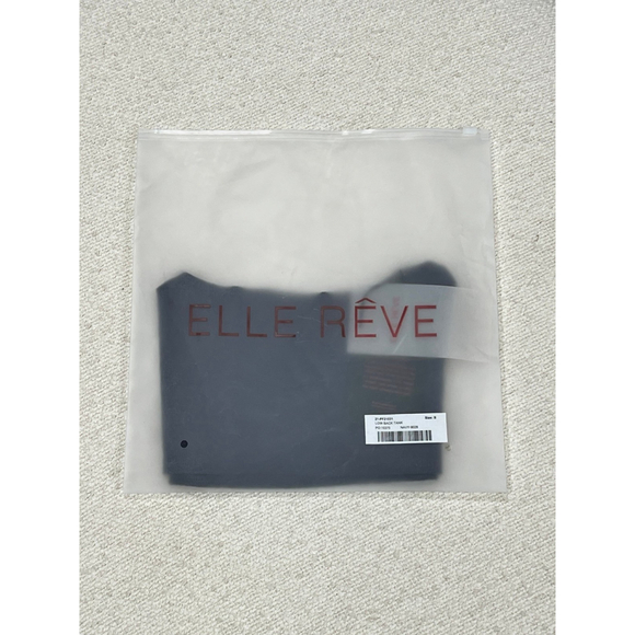 Elle Reve - Low Back Tank - Navy - Picture 3 of 6